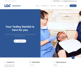 Leedentalcare.co.uk(Lee Dental Care) Screenshot