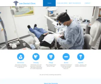 Leedentalclinic.com(Lee Dental Clinic) Screenshot