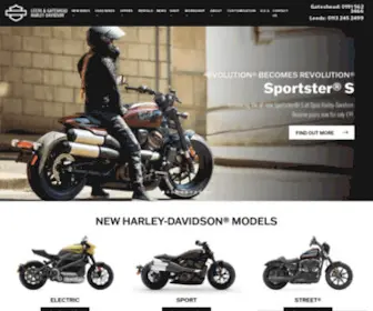 Leedsharley-Davidson.com(Opus Harley) Screenshot