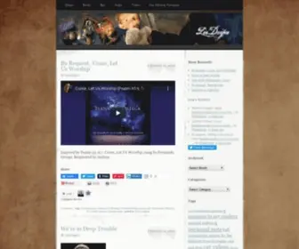 Leeduigon.com(Christian fantasy literature) Screenshot