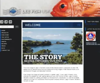 Leefishusa.com(Lee Fish USA) Screenshot