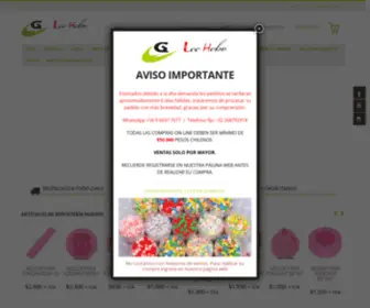 Leehebo.cl(Mantenimiento) Screenshot