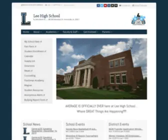 Leehigh.org(Lee High School) Screenshot