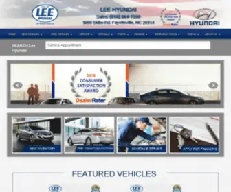 Leehyundai.com(Lee Hyundai) Screenshot