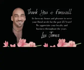 Leejamesfloral.com(Leejamesfloral) Screenshot