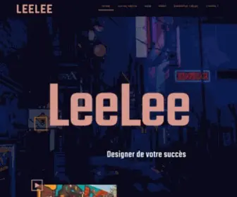 LeeLee.fr(SITE INTERNET) Screenshot