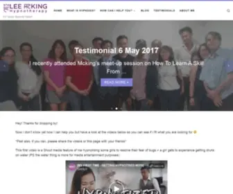 Leemcking.sg(Lee McKing Hypnotherapy Pte Ltd) Screenshot