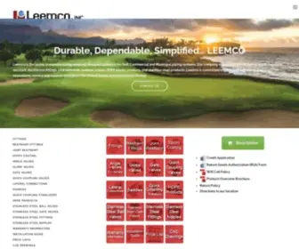 Leemco.com(Leemco Inc) Screenshot