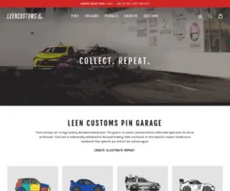 Leencustoms.com(Leen Customs Pin Garage) Screenshot