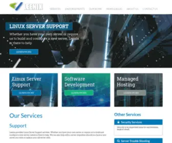 Leenix.co.uk(Linux Support) Screenshot