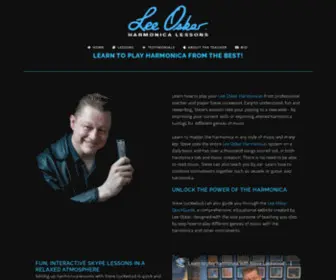 Leeoskarharmonicalessons.com(Lee Oskar Harmonica Lessons) Screenshot