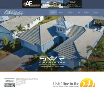 Leeparade.com(Lee Parade of Homes) Screenshot