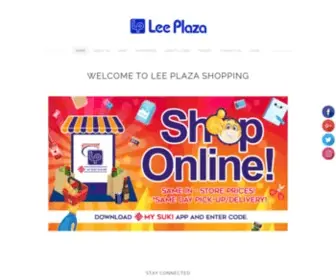 Leeplazashopping.com(LEE PLAZA SHOPPING) Screenshot