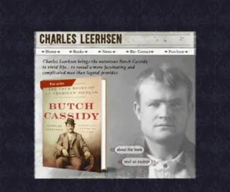 Leerhsen.com(Charles Leerhsen) Screenshot