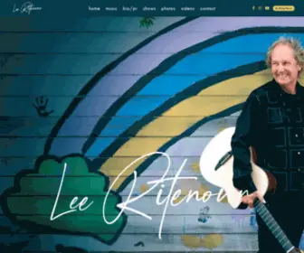 Leeritenour.com(Lee Ritenour) Screenshot