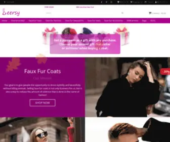 Leersy.com(Fur Coats for Women) Screenshot