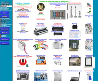 Leeryder.com(Lee Ryder Lamination) Screenshot