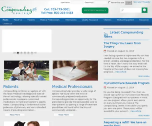 Leesburgpharmacy.com(Leesburg Pharmacy) Screenshot