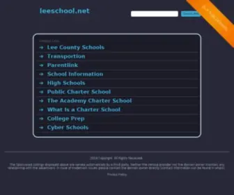 Leeschool.net(leeschool) Screenshot
