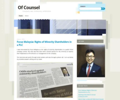 Leeshih.com(Of Counsel) Screenshot
