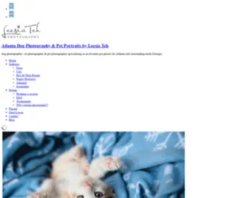 Leesiateh.com(Atlanta Dog Photography & Pet Portraits by Leesia Teh) Screenshot