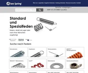 Leespring.de(Lee Spring) Screenshot