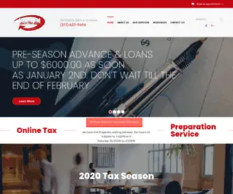 Leestaxcity.com(Tax Preparation Service in Indianapolis) Screenshot