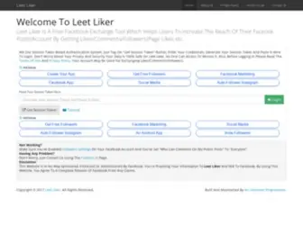 Leetliker.net(Leetliker) Screenshot