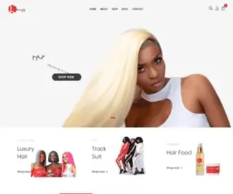 Leevenchybrand.com(Home For Quality Hair) Screenshot