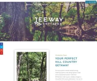 Leewaycottages.net(Leeway Cottages) Screenshot