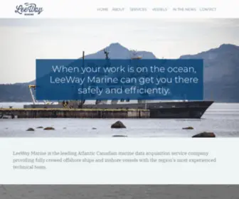 Leewaymarine.ca(LeeWay Marine) Screenshot