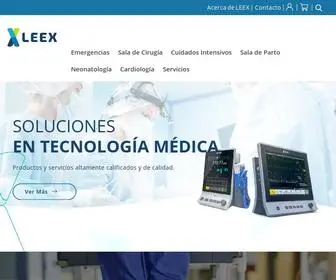 Leexmedical.com(LEEX) Screenshot