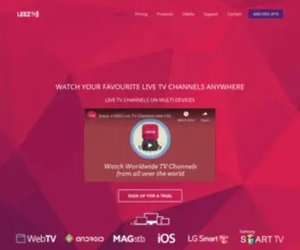 Leeztv.com(Watch Live TV Channels) Screenshot