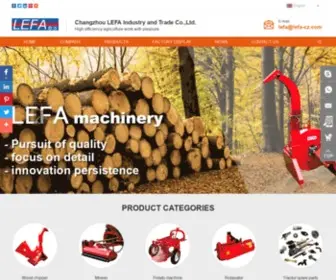 Lefa-CZ.com(Rotary Tiller) Screenshot