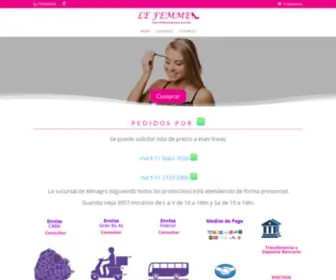 Lefemme.com.ar(Lefemme) Screenshot