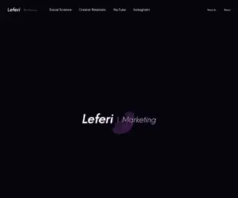 Leferimarketing.com(레페리) Screenshot