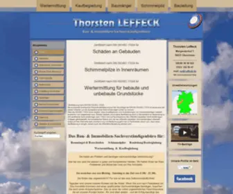 Leffeck.de(Thorsten Leffeck) Screenshot