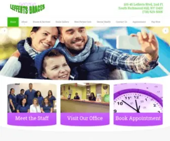 Leffertsbraces.com(Orthodontist in South Richmond Hill) Screenshot