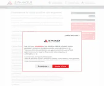 Lefinanceur.fr(Comparateurs de crédits) Screenshot