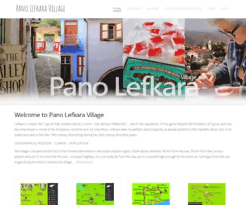 Lefkaravillage.com(Lefkara Village) Screenshot