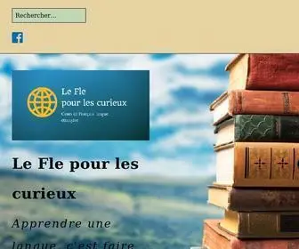 Leflepourlescurieux.fr(Le Fle pour les curieux) Screenshot