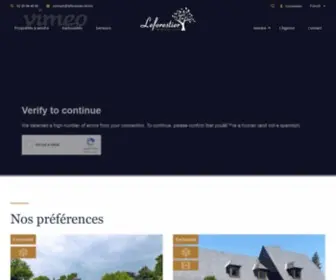 Leforestier-Immobilier.com(Spécialiste) Screenshot