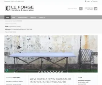 Leforge.com.au(Furniture Stanmore & Mosman) Screenshot