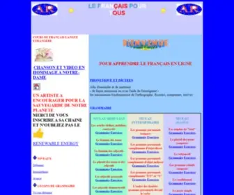 Lefrancaispourtous.com(Règles) Screenshot