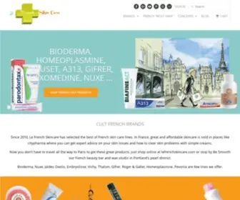 Lefrenchskincare.com(French skincare products) Screenshot
