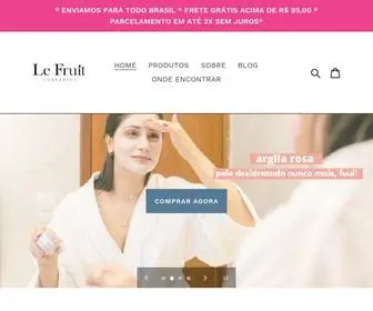 Lefruitcosmetics.com(Cosm) Screenshot