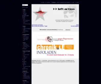 Left-Action.de(Left action) Screenshot