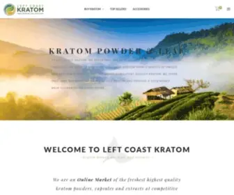 Left-Coast-Kratom.com(Buy Kratom Extract & Powder Online) Screenshot