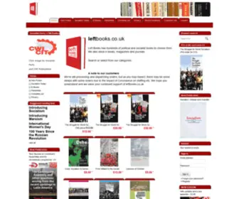 Leftbooks.co.uk(Left Books) Screenshot