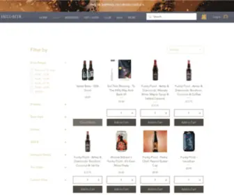 Leftfieldbeer.co.uk(Left Field Beer) Screenshot